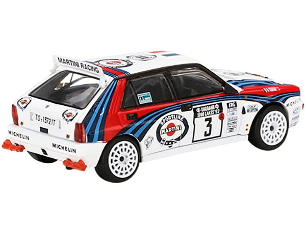 Truescale Miniatures Lancia Delta HF Integrale Evoluzione #3 Winner Rally 1000 Lakes (1992) Ltd Ed to 3000 pcs 1/64 Diecast Model Car MGT00322