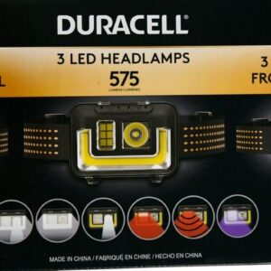 Duracell LED Headlamps 575 Lumens, 3 Count