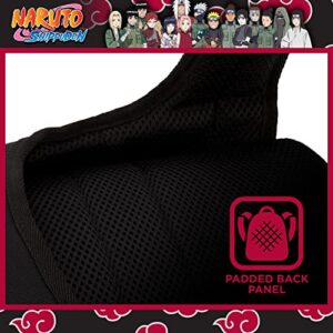 Naruto 15 Inch Sleeve Laptop Backpack, Padded Computer Bag for Commute or Travel, Team 7, One Size