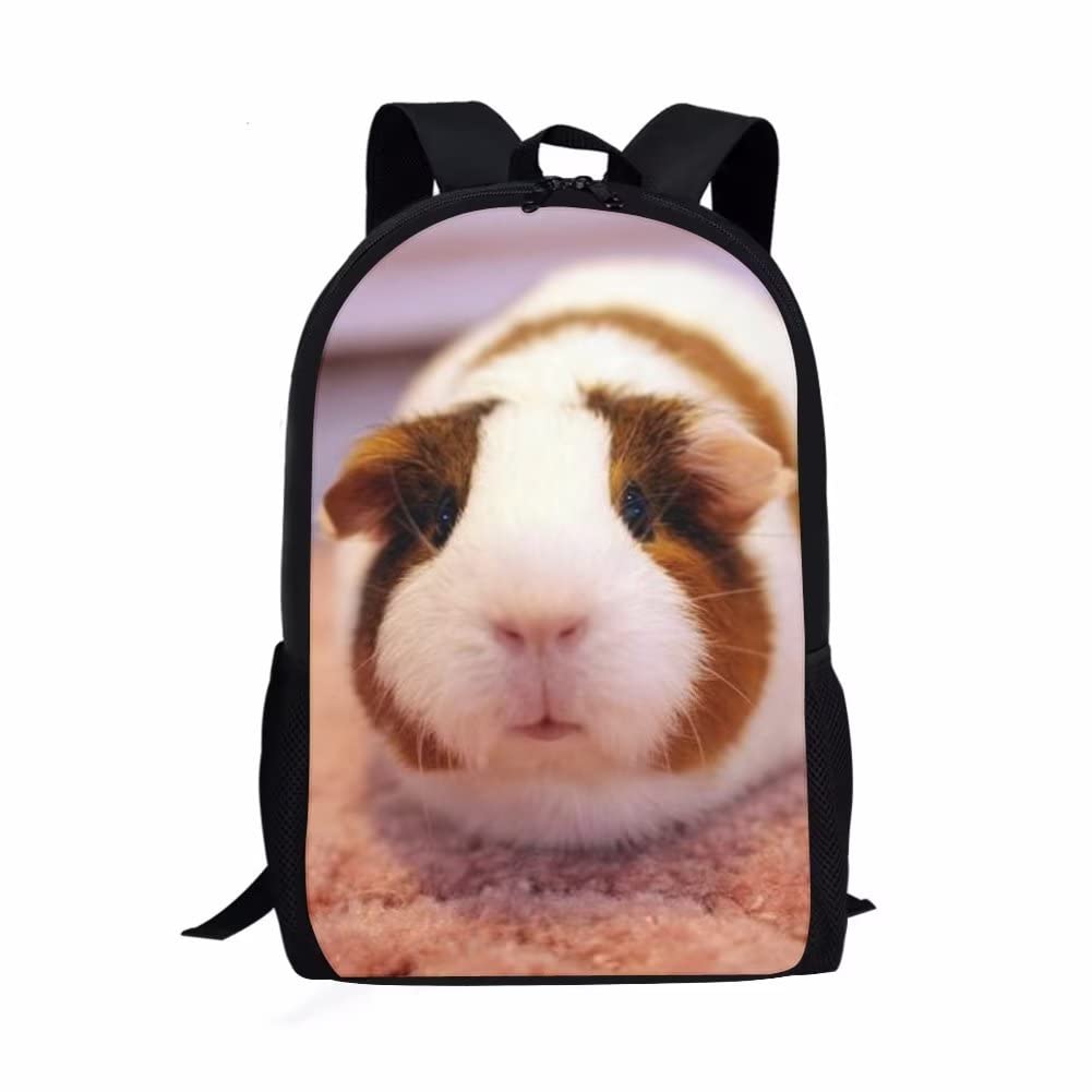 Beauty Collector Lightweight Guinea Pig Travel School Backpack for Girls Kids Boys