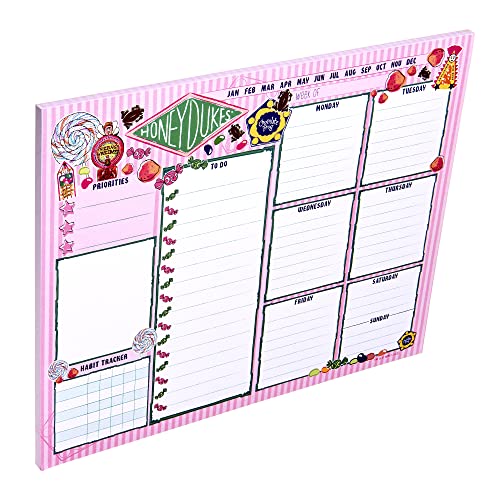 Conquest Journals Harry Potter Honeydukes Weekly Planning Pad 8"x10"