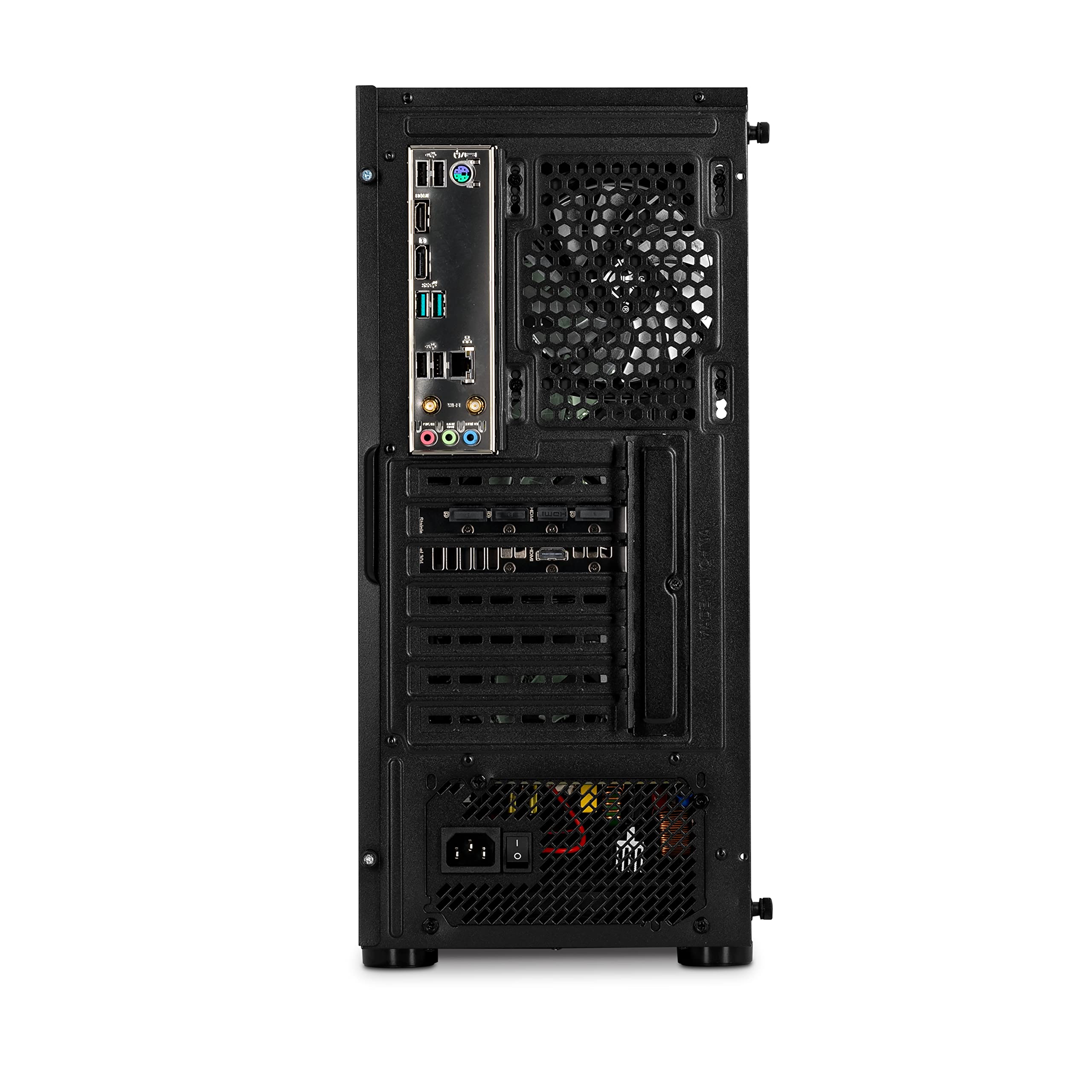 YEYIAN Katana X12 Gaming PC Desktop Computer, Intel i5-11400F 6-Core, GeForce RTX 3060 10GB GDDR6, 500GB NVMe SSD, 16GB DDR4 3200MHz, 650W Gold PSU, 4 ARGB Fans, Windows 11, 1Gb LAN, WiFi 5, BT 5.0