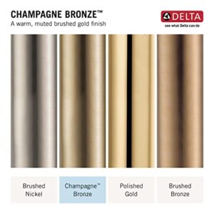 Delta Faucet 4 Inch Round Shower Floor Drain Gold, Shower Drain Kit, Round Shower Drain, Chrome Shower Drain, Shower Floor Drain, Champagne Bronze DT051411-CZ