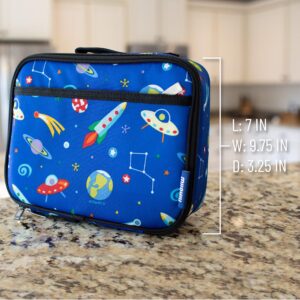 Wildkin 12 Inch Backpack Bundle with Insulated Lunch Box Bag (Out of this World)