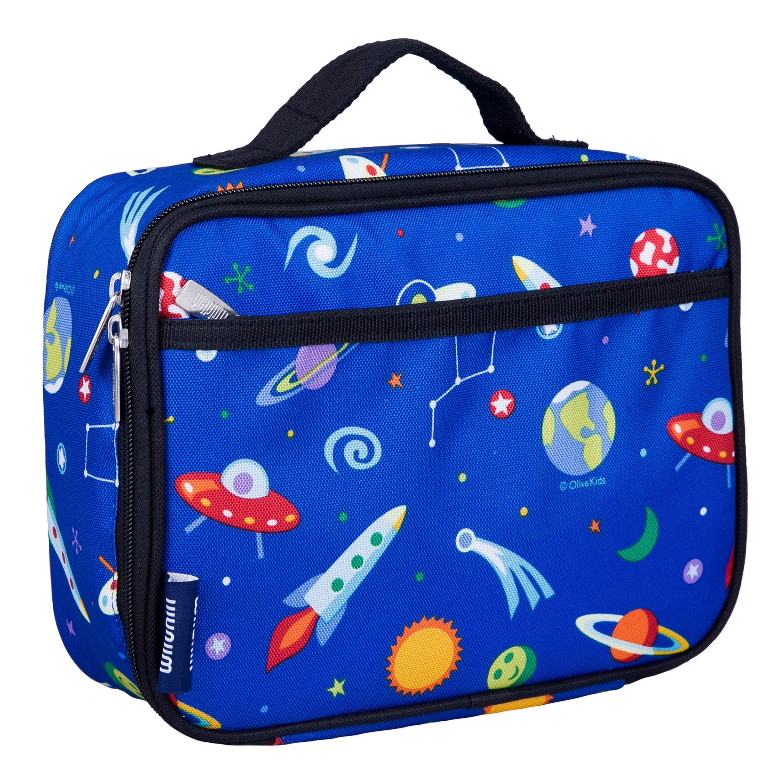 Wildkin 12 Inch Backpack Bundle with Insulated Lunch Box Bag (Out of this World)