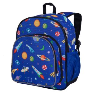 Wildkin 12 Inch Backpack Bundle with Insulated Lunch Box Bag (Out of this World)