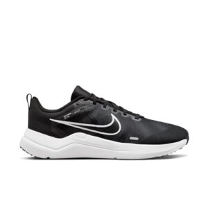 Nike Men's Downshifter 12 Sneaker, Black/White- Dk Smoke Grey, 9