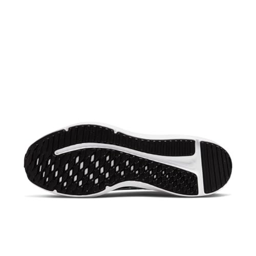 Nike Men's Downshifter 12 Sneaker, Black/White- Dk Smoke Grey, 9