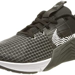 NIKE Women's Running Shoe, Black White Dk Smoke Grey Smok, 9.5