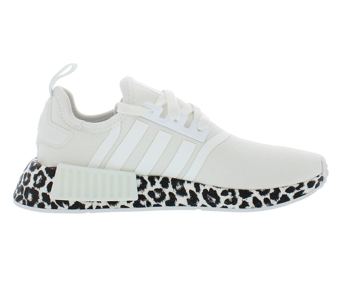 adidas Originals Women's NMD_R1 Sneaker (White Black Leopard Print, 7.5)