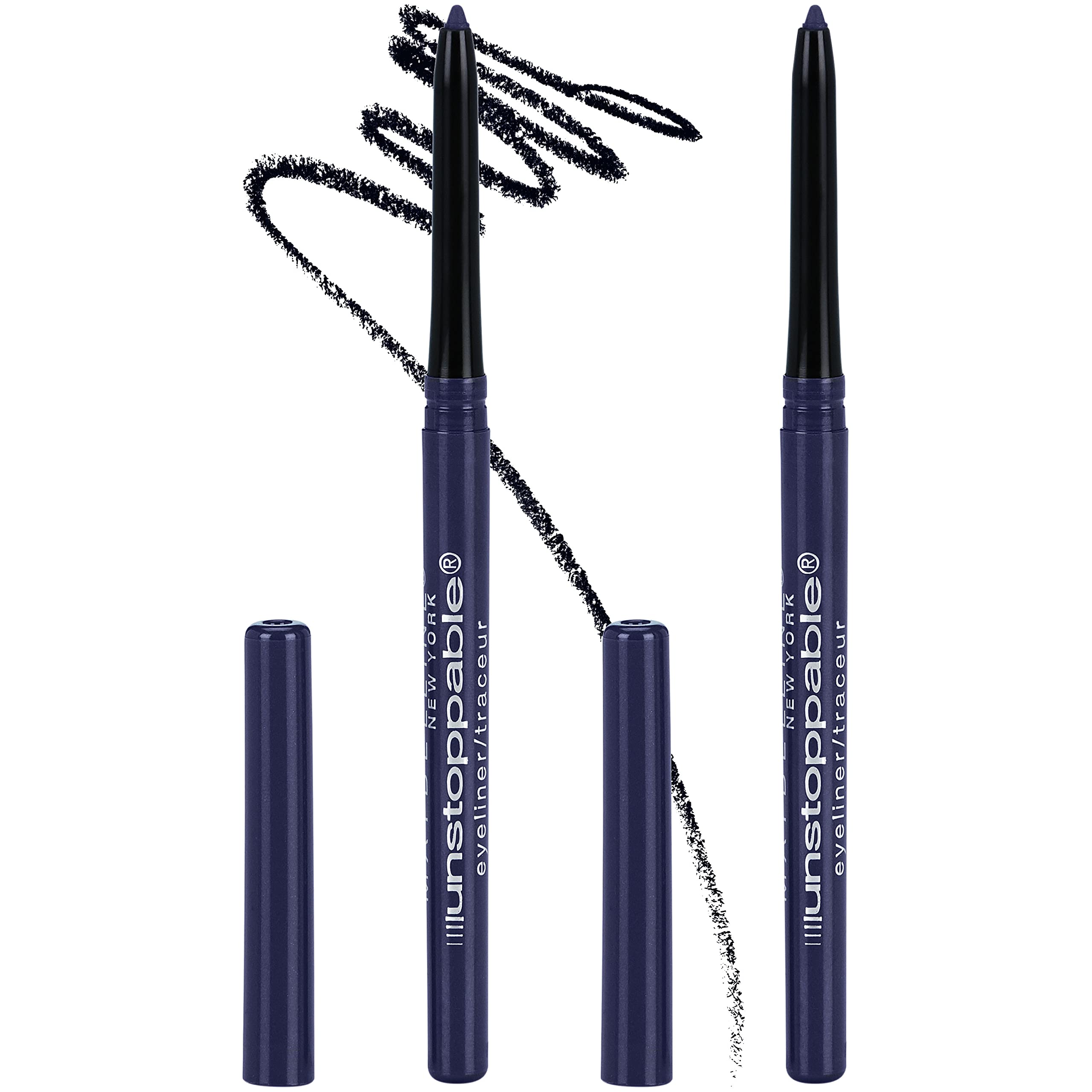 MAYBELLINE Unstoppable® Mechanical Eyeliner Pencil, Easy to Apply, Smooth Glide, Up to 24 Hour Wear Sapphire 0.02 oz