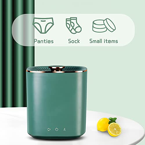 Vastarry Portable Compact Mini Washing Machine, Ladies Lingerie Care Washing Machine, Personal Clothes Washing Machine, Small Portable Washing Machine for Dorms, Small Apartments (White)