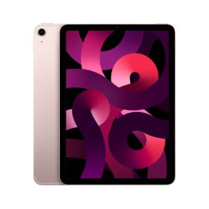 2022 apple ipad air (10.9-inch, wi-fi + cellular, 64gb) - pink (renewed)