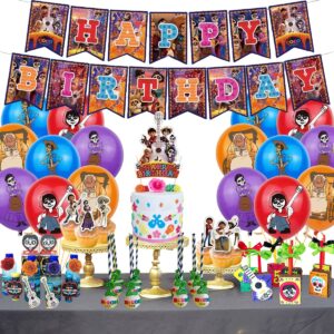Coco Birthday Party Supplies, Coco Cartoon Themed Party Supplies