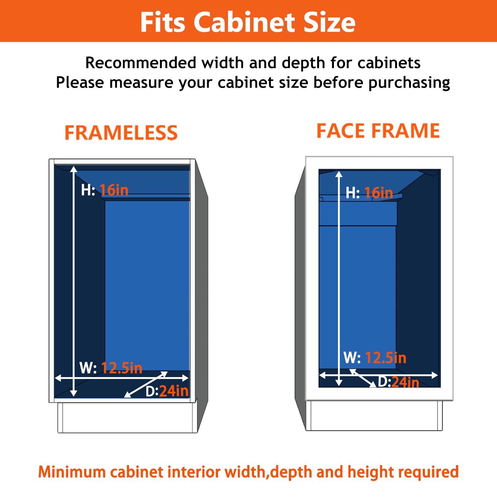 ROOMTEC Individual Pull Out Cabinet Organizer (11" W x 21" D), 2 Tier Spice Rack Organizer for Cabinet, Slide Out Drawer Pantry Shelf Organization and Storage for Kitchen Bathroom