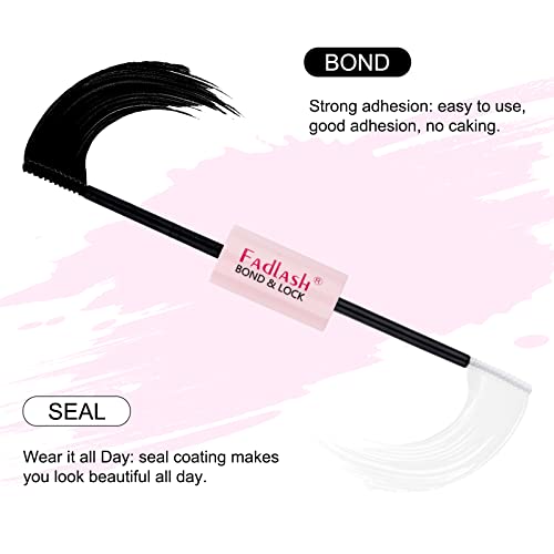 Lash Bond and Seal Cluster Lashes Glue DIY Lash Extension Kit Lash Clusters Glue Individual Lashes Strong Hold 48-72 Hours DIY Eyelash Extension Kit Suitable for Sensitive Eyes