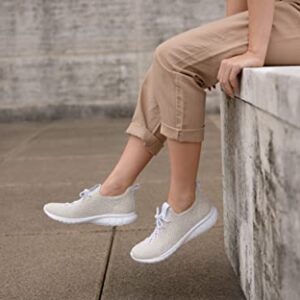 Nisolo Athleisure Eco-Knit Sneaker Linen 8 M