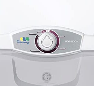 The Laundry Alternative Poseidon Portable Washer - Small Washing Machine for Apartment Living & RV Travel with Real Agitator & Innovative Foldable Design - Compact Washer Ideal for Limited Spaces