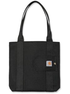 carhartt gear b0000378 vertical open tote - one size fits all - black