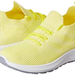 Ambience Women Athletic Comfy Running Shoe Bounce Back Sole US 6-11 Lace1 Multicolor (Yellow, Numeric_10)