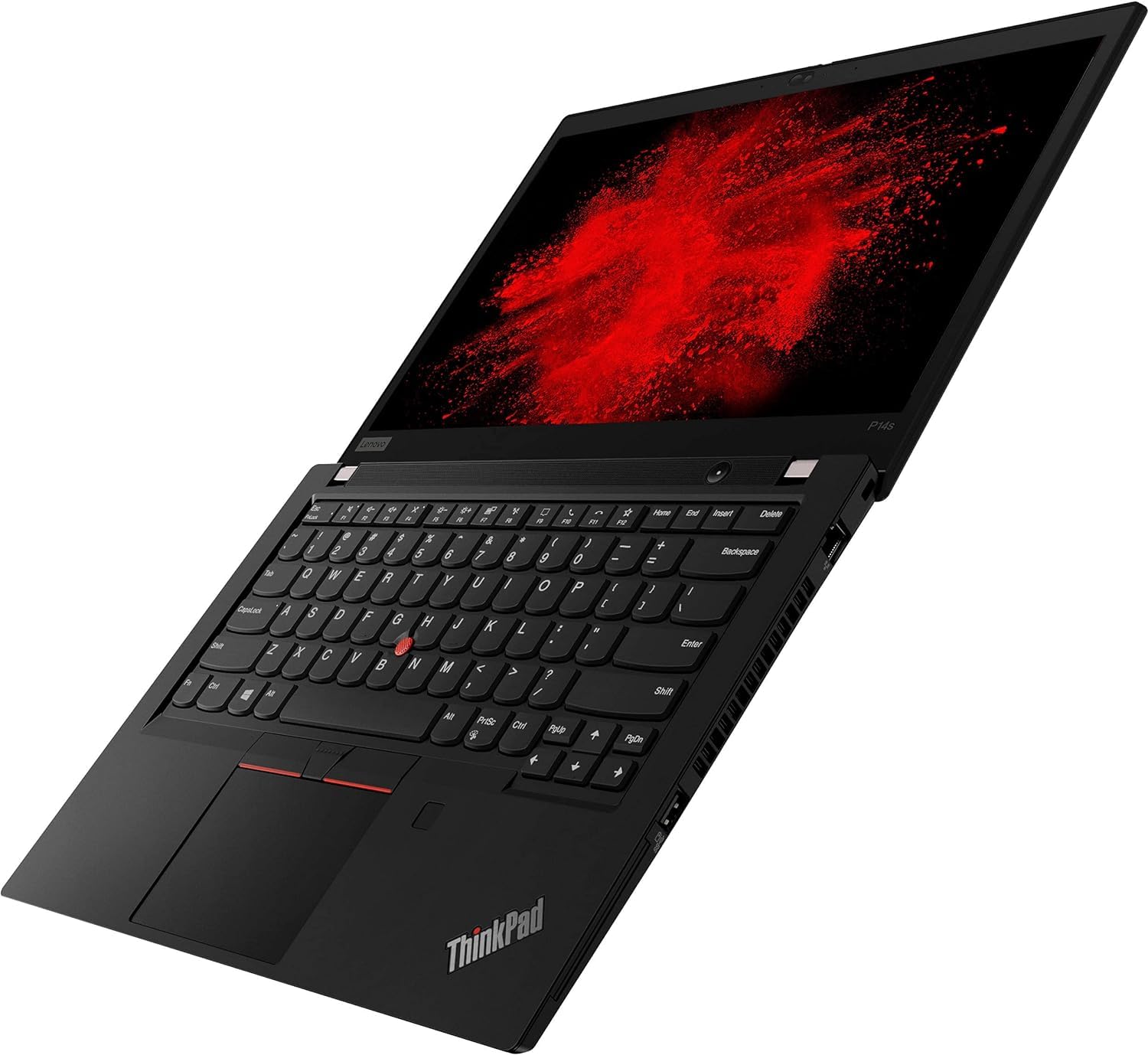 Lenovo ThinkPad P14s Mobile Workstation Laptop for Designer, Architecture, Engineering (14" FHD Touchscreen, AMD 8-core Ryzen 7 Pro 5850U (Beat i7-1165G7), 32GB RAM, 1TB SSD) FP, Win 11 Pro, Black