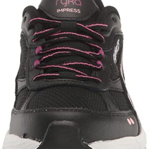 Ryka Women's Impress Walking Shoe Black 9 W