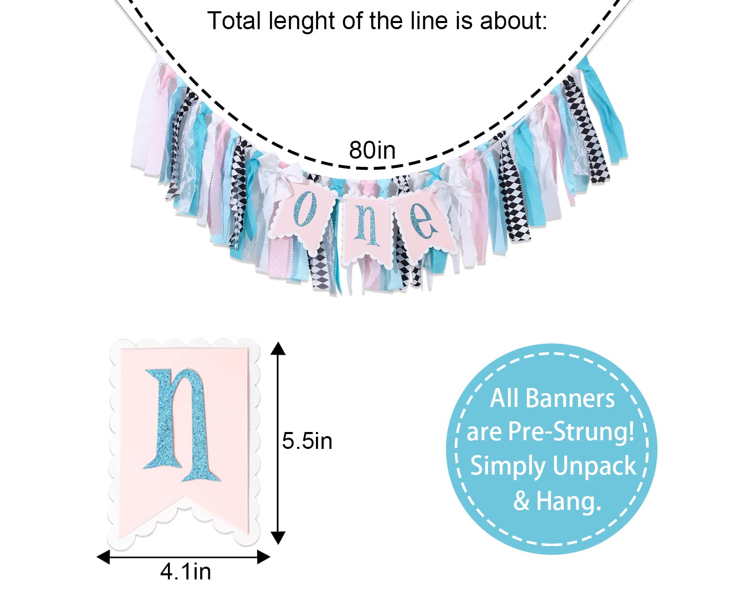 Alice in Wonderland One High Chair Banner Alice Wonderland First Birthday High Chair Banner Girl,onederland 1st Birthday Girl One High Chair Banner.alice in Wonderland Tea Party First Birthday