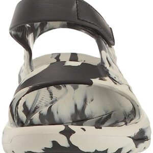 Teva Women's Hurricane Drift Huemix Sandal, Black Swirl, 6