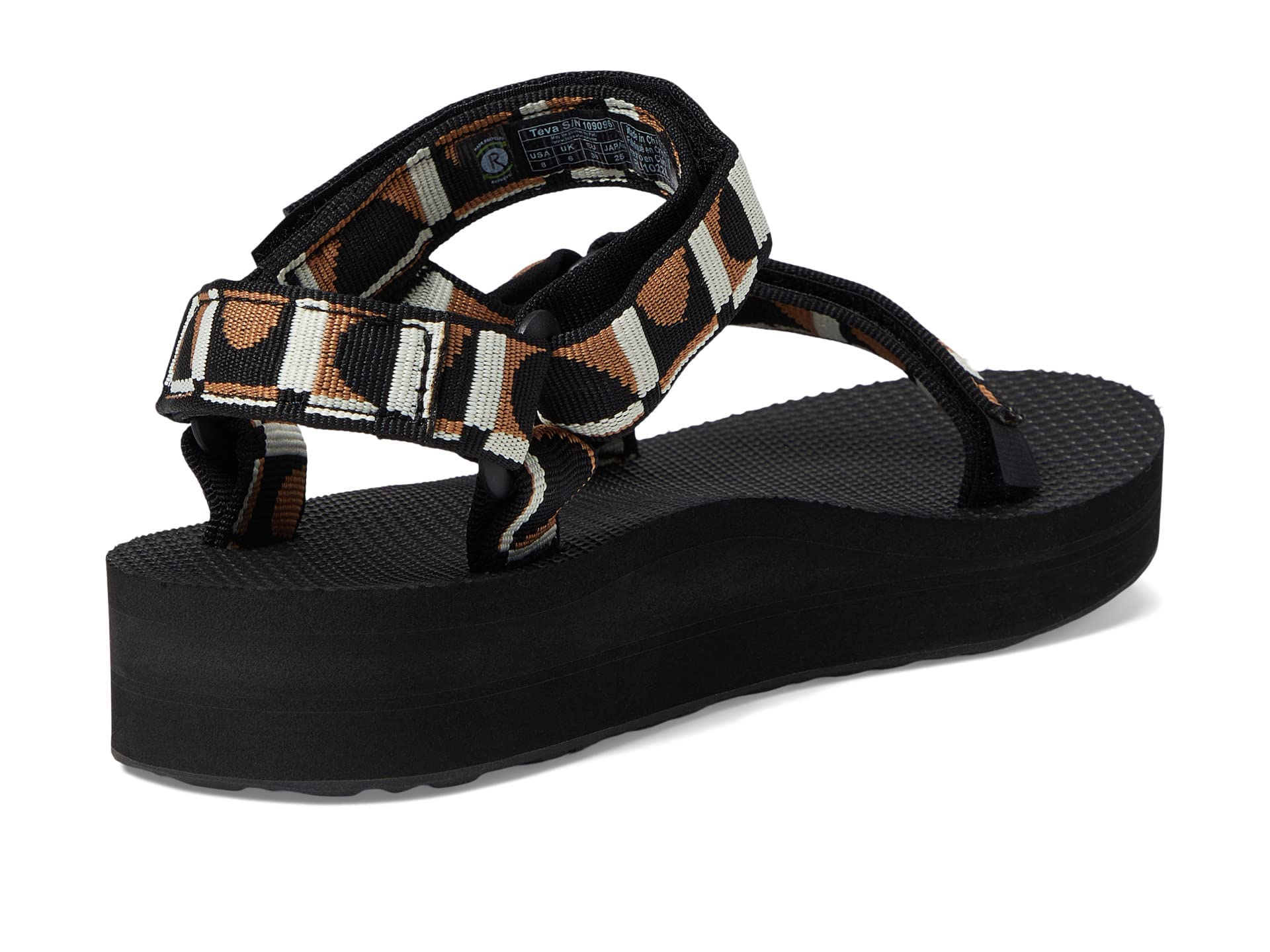 Teva Women's Midform Universal Sandal, Bounce Black/Lion, 9