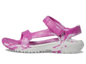 teva women's hurricane drift huemix sandal, rose violet swirl, 6