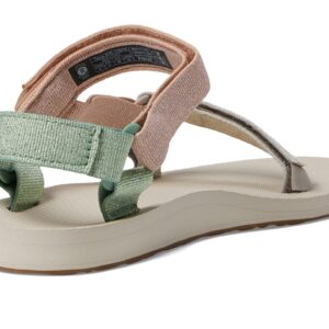 Teva Women's Original Universal Sandal, Metallic Clay Multi, 8