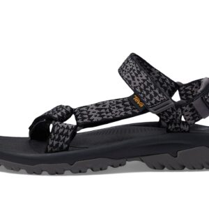 Teva Women's Hurricane XLT2 Sandal, Etching Black/Grey, 12