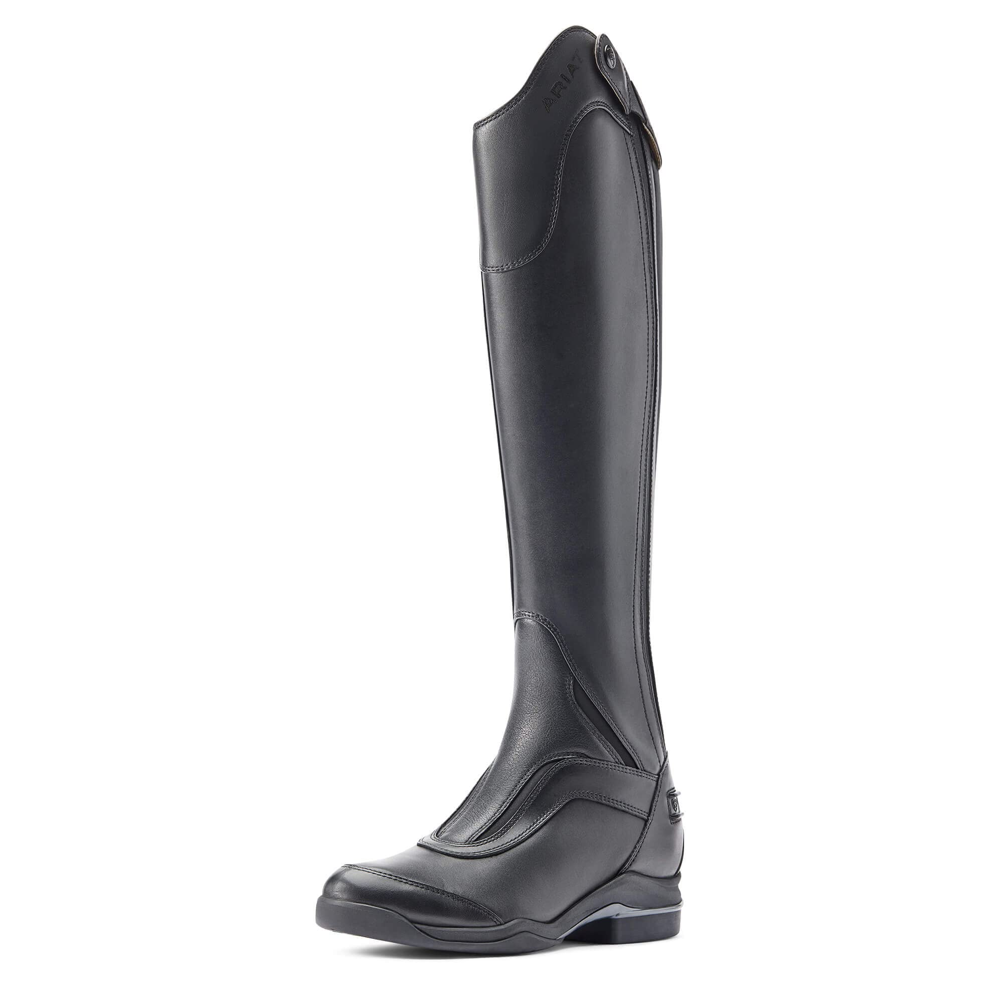 Ariat Women's V Sport Zip Tall Riding Boot Equestrian, Black, 8