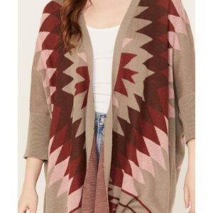 Ariat Female Serape Style Cardigan Multi Large