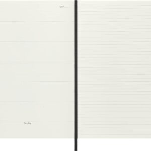 Moleskine Limited Edition Undated Planner Petrantoni, 12M, Extra Large, Hard Cover (7.5 x 10)