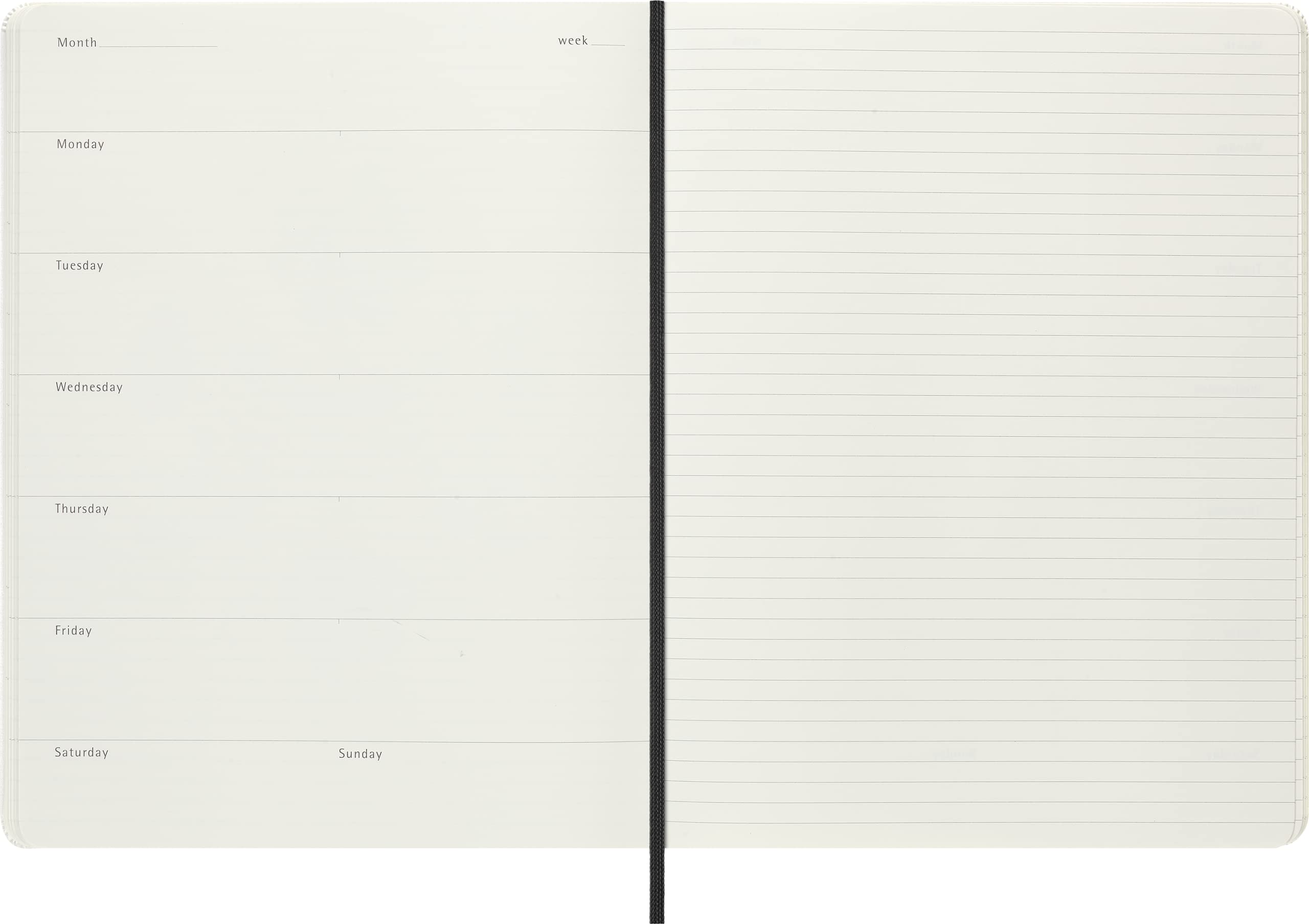 Moleskine Limited Edition Undated Planner Petrantoni, 12M, Extra Large, Hard Cover (7.5 x 10)