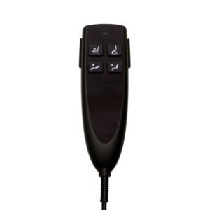 Uetmulik 4 Button 5 Pin Prong Lift Chairs Power Recliners Remote Hand Control Handset Replacement