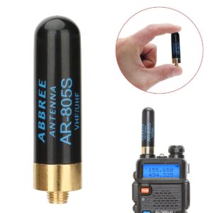 Baofeng UV-5R Antenna Mini Short Walkie Talkie Ham Radio UV5R Antenna AR-805S SMA- Female Dual Band Long Range Antenna for Baofeng BF-888S,UV-82, BF-F8HP, UV-S9 Plus UV-K5 Two Way Radio,2Pack