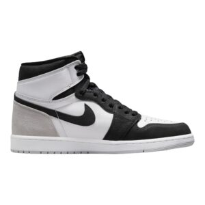 Jordan Nike Men's Air 1 High Retro OG 'Brotherhood' Basketball Shoes, White/Black-grey Fog-bleached, 10.5