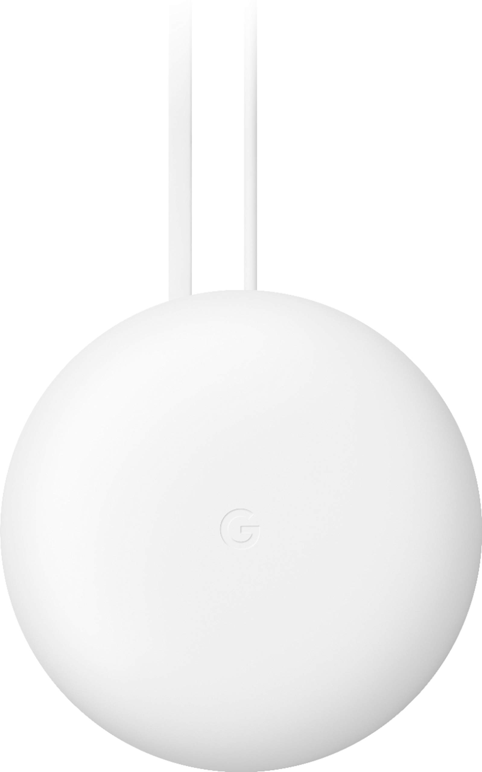 Google Nest Wifi - AC2200 (2nd Generation) Router and Add On Access Point Mesh Wi-Fi System (2-Pack, Snow) (Renewed)