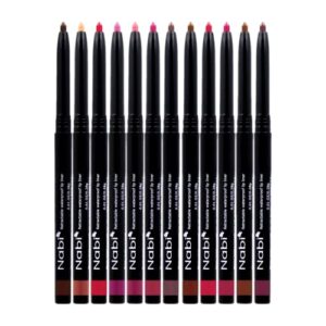 beauty spot 12 colors retractable waterproof lip liner set, roll it up auto lip pencil, long lasting fade resistant