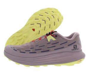 salomon ultra glide womens shoes size 7, color: quail/yellow iris/fiery red