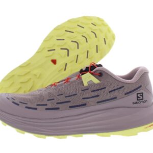 Salomon Ultra Glide Womens Shoes Size 7, Color: Quail/Yellow Iris/Fiery Red