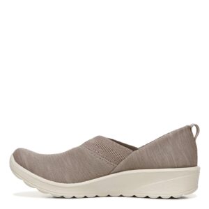 bzees women's game plan latte beige fabric 7.5 c/d us