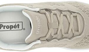 Propét Women's TravelActiv Sneakers, Taupe, 9.5 X-Wide US