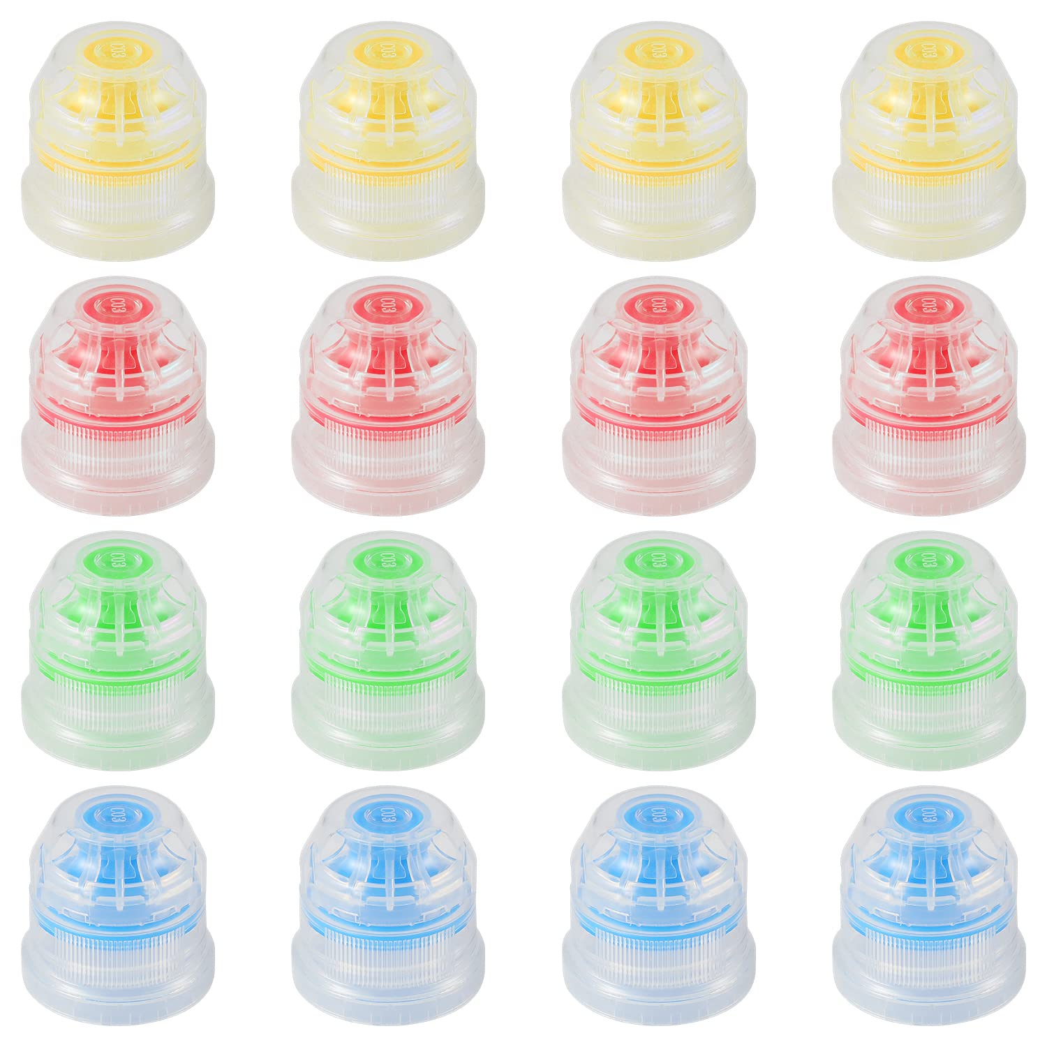 TOYMIS 16pcs 28mm Push Pull Replacement Caps, Flip Cover Plastic Replacement Push Pull Caps Colorful Bottle Cover Replacement for Sport Water Bottle