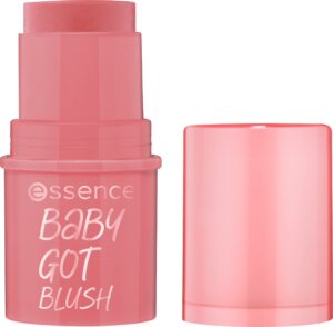 essence | baby got blush (30 | rosé all day) | easy to apply & blend pigmented cream blush stick | vegan & cruelty free | free from gluten, parabens, alcohol, & microplastic particles