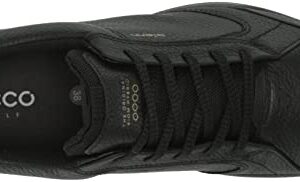 ECCO Women's Hybrid Hydromax Waterproof Golf Shoe, Black, 9-9.5