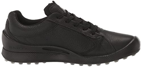 ECCO Women's Hybrid Hydromax Waterproof Golf Shoe, Black, 9-9.5