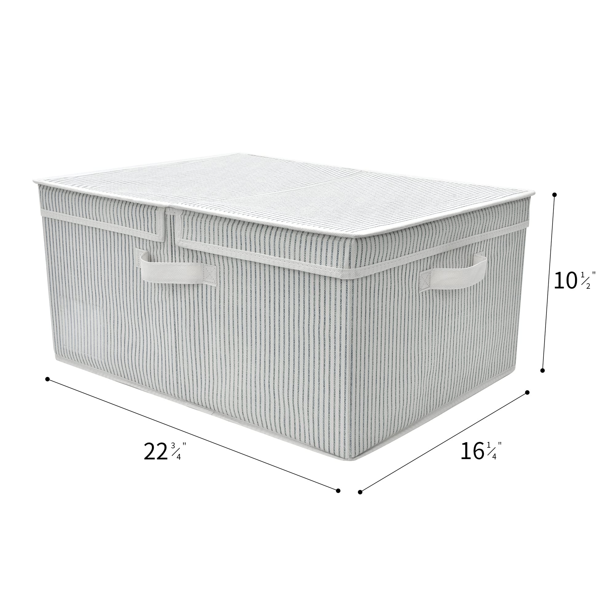 GRANNY SAYS Bundle of 1-Pack Jumbo Storage Bins with Handles & 1-Pack Hanging Storage Shelves